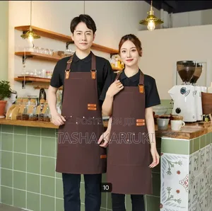 Premium Apron With Adjustable Leather Strap