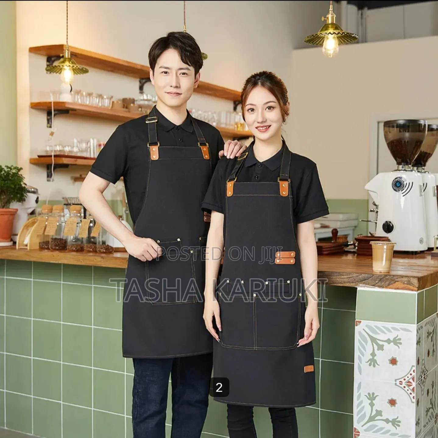 Premium Upscale Apron With Adjustable Straps