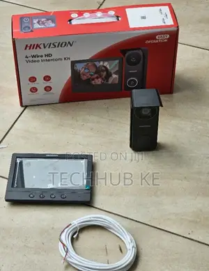 Hikvision Video Door Entry System 4-Wire HD Intercom Kit