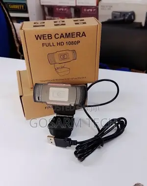 Webcam 1080p With Microphone, USB Webcam for Desktop