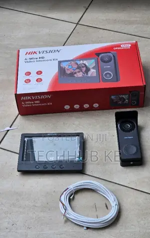 Hikvision Video Intercom System With Indoor Display Monitor