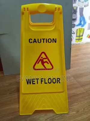Floor Signage for Cleaning - 60cmX28cm Double Sided