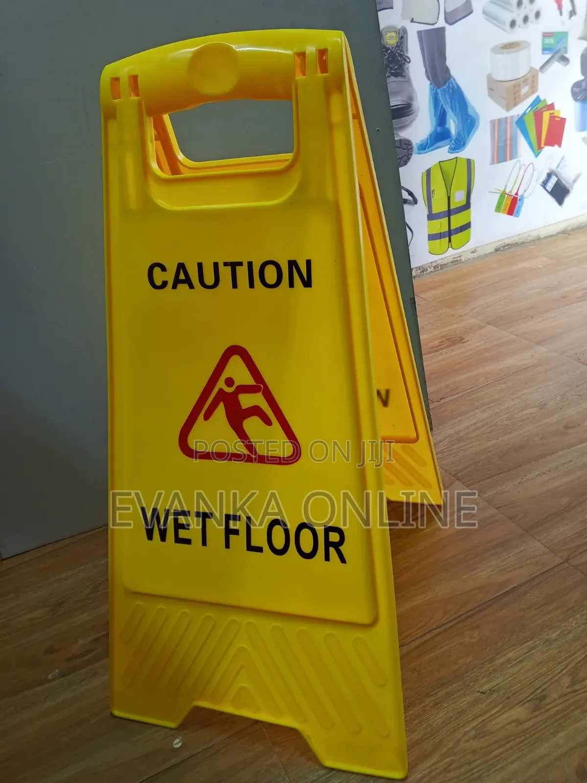 Floor Signage for Cleaning - 60cmX28cm Double Sided