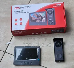 Hikvision Smart Video Intercom Kit With HD Door Camera