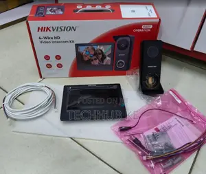 Hikvision HD Video Intercom Kit With Doorbell Camera