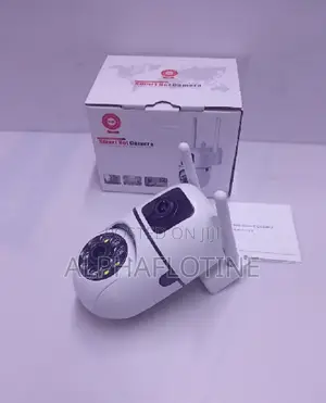 Mini Wall Mountable Double Lens Bulb Camera ,Wifi Use
