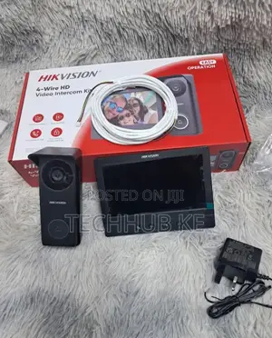 Hikvision 4-Wire Video Doorbell Intercom for Home Office