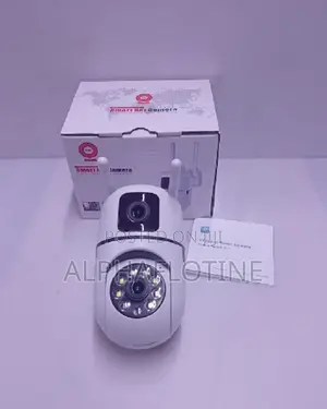 New Wall-Mounted V380 Dual Lens WiFi Bulb Camera