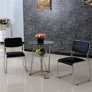 Office Chairs; Chrome Visitors Katalina Office Chairs