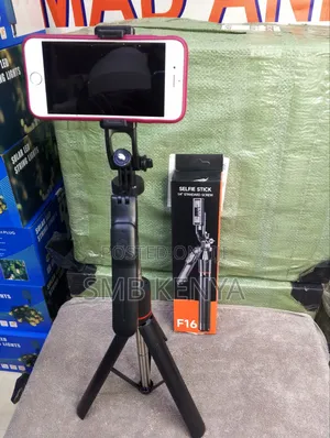 Extendable Tripod Selfie Stick Holder for Smartphone