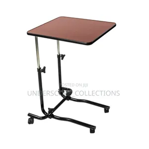 Overbed Table With 4 Castors.