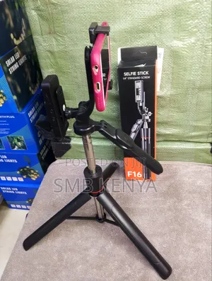 F16 Tripod Selfie Stick With Remote 360 Rotatable