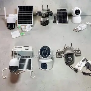 Movement Detection 4G Wifi Rotating Dual Triple Lens Solar Cameras