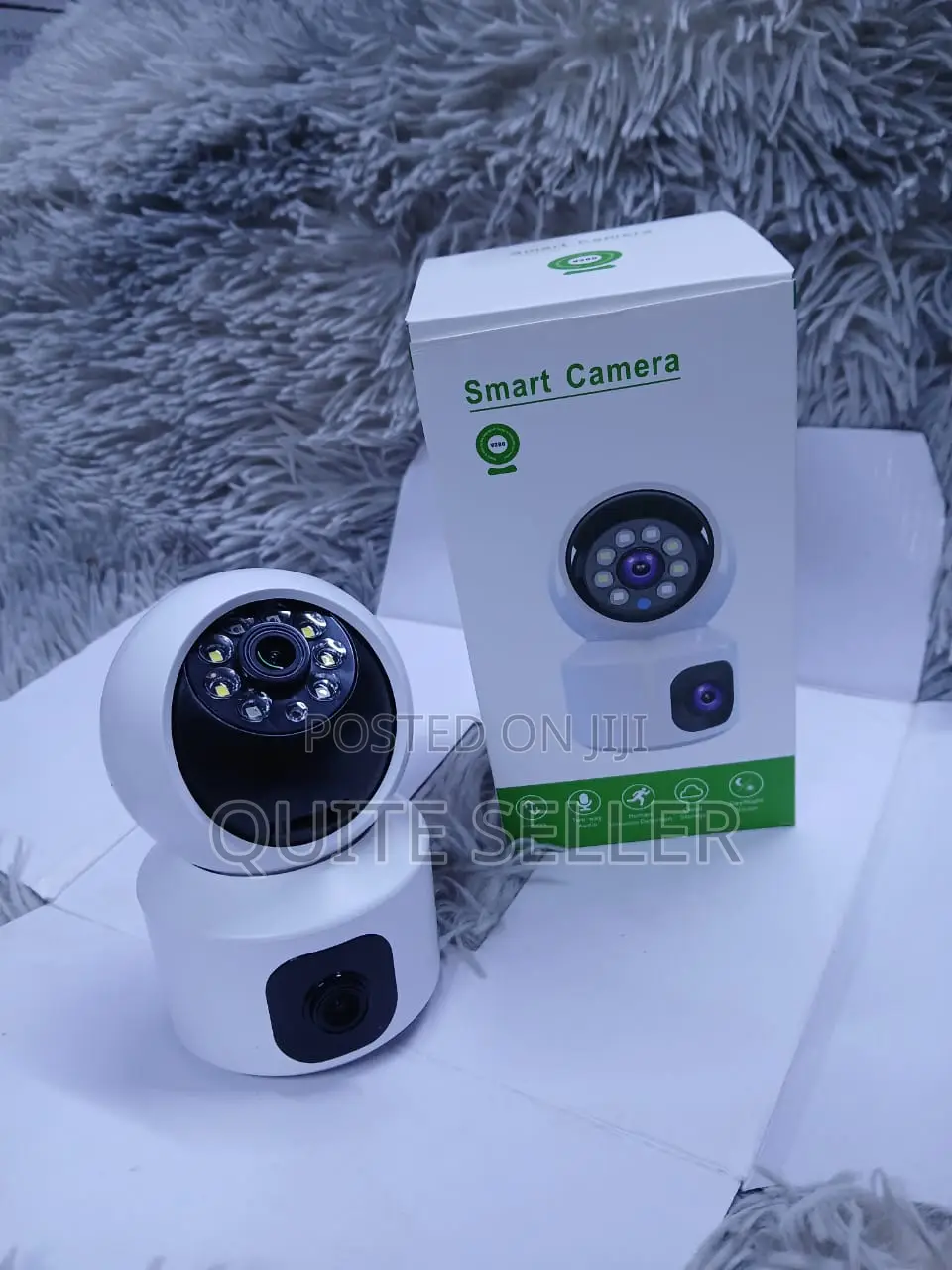 4G Wireless Dual Lens Outdoor CCTV Camera