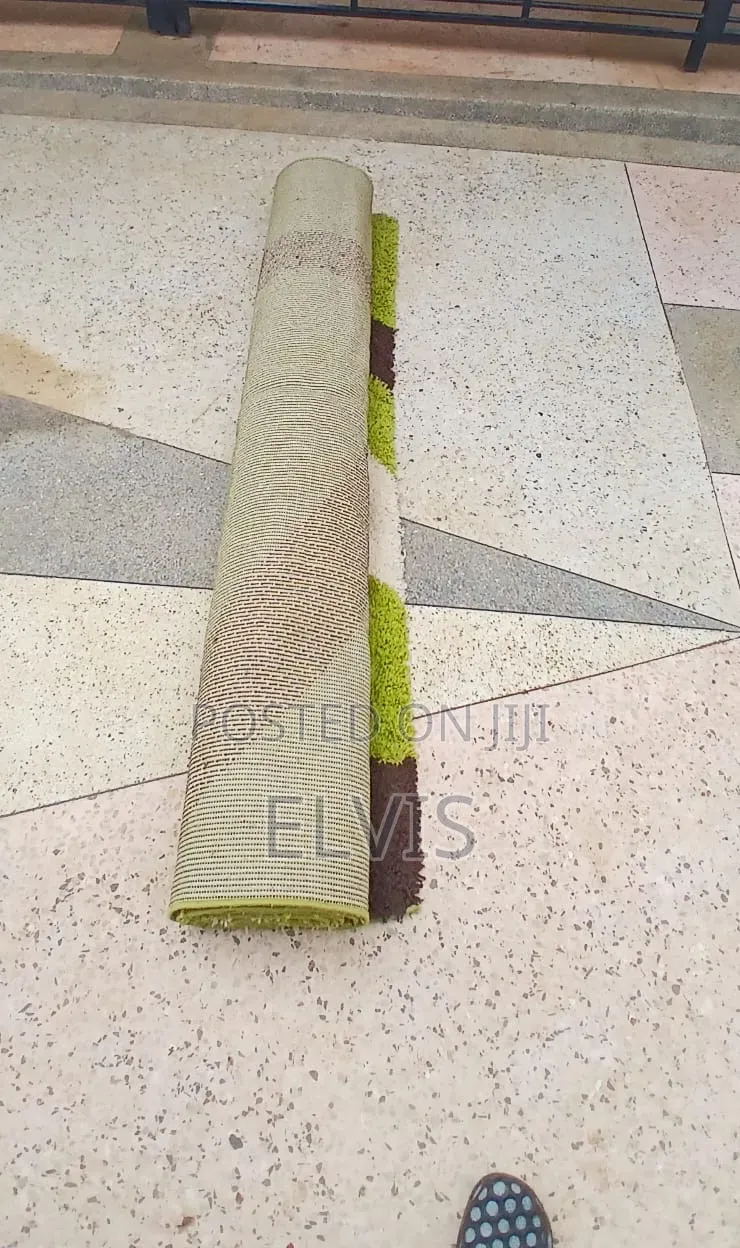 Quality Turkish Green Shaggy Carpet