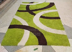 Quality Turkish Green Shaggy Carpet
