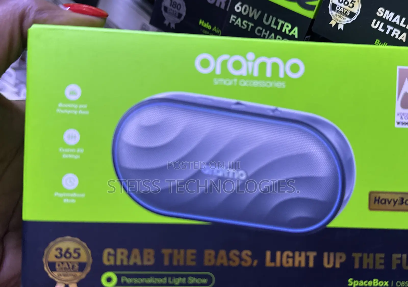 Oraimo Spacebox Speaker.
