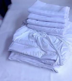 6-Piece Fitted Striped Bedsheet Set | Premium Bedding