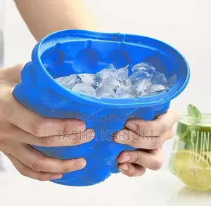 Portable Non Leakable Ice Cube Molds