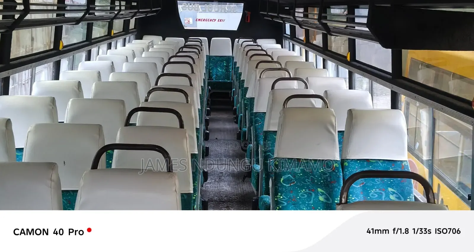 Isuzu Executive Bus 2000 Yellow