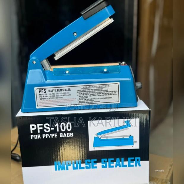 Electric Plastic Heat Sealer Machine 100mm