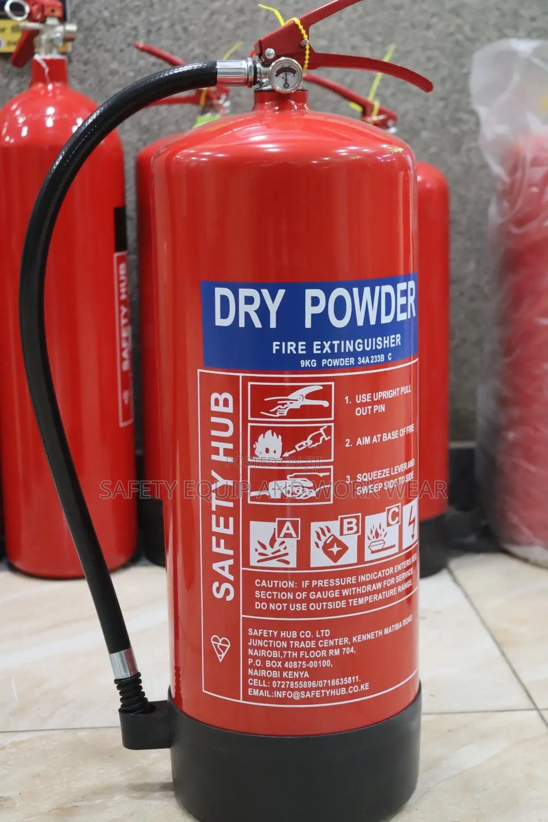 9kg Dry Powder Fire Extinguisher