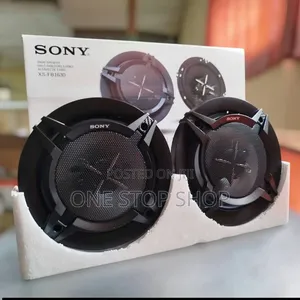Sony 3_way Coaxial Door Speakers With Black Mesh