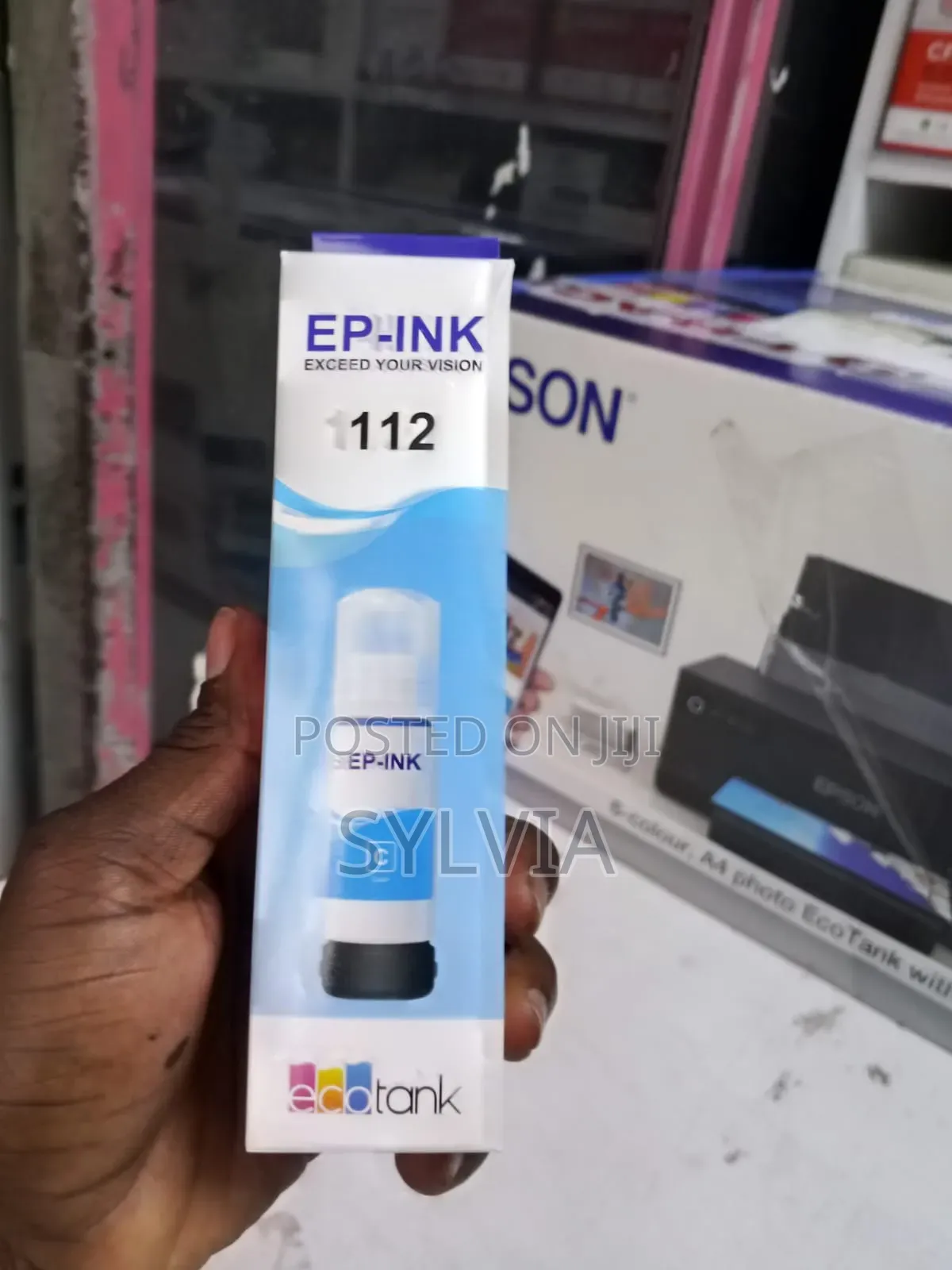 Epson EP 112 Ink Cyan Available