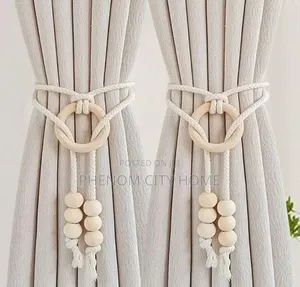 Wooden Buckle Curtain Tiebacks/Holder