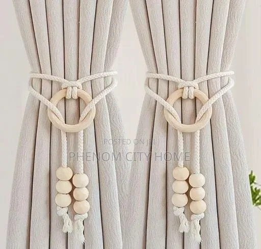 Wooden Buckle Curtain Tiebacks/Holder