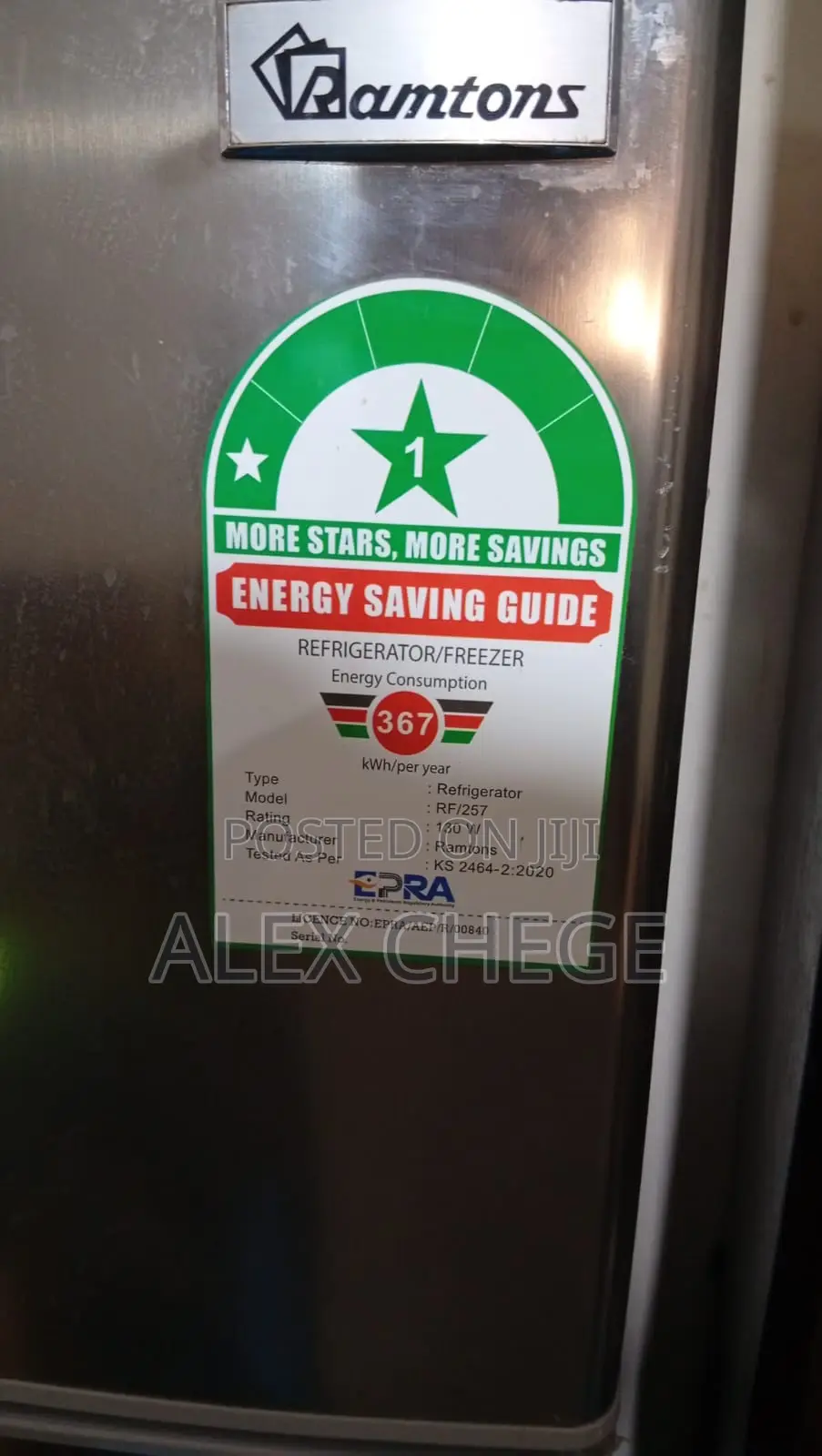 Ramtons Fridge