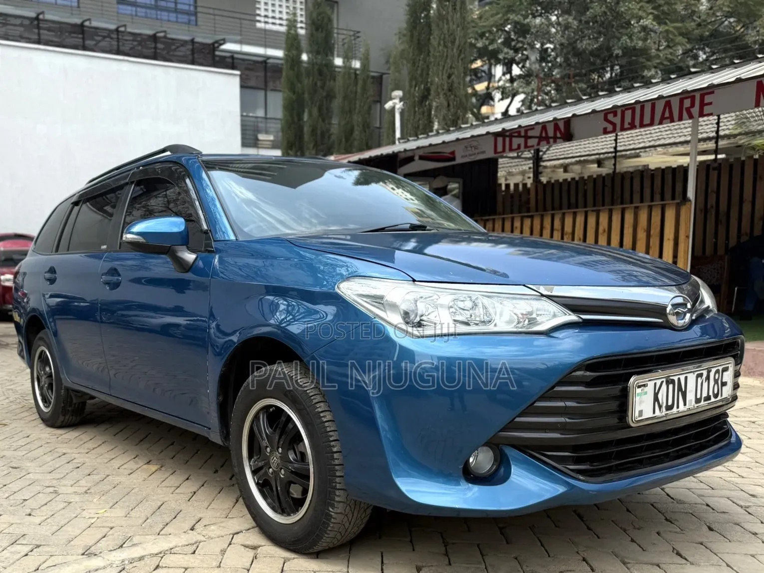 Toyota Corolla Fielder 2015 Blue