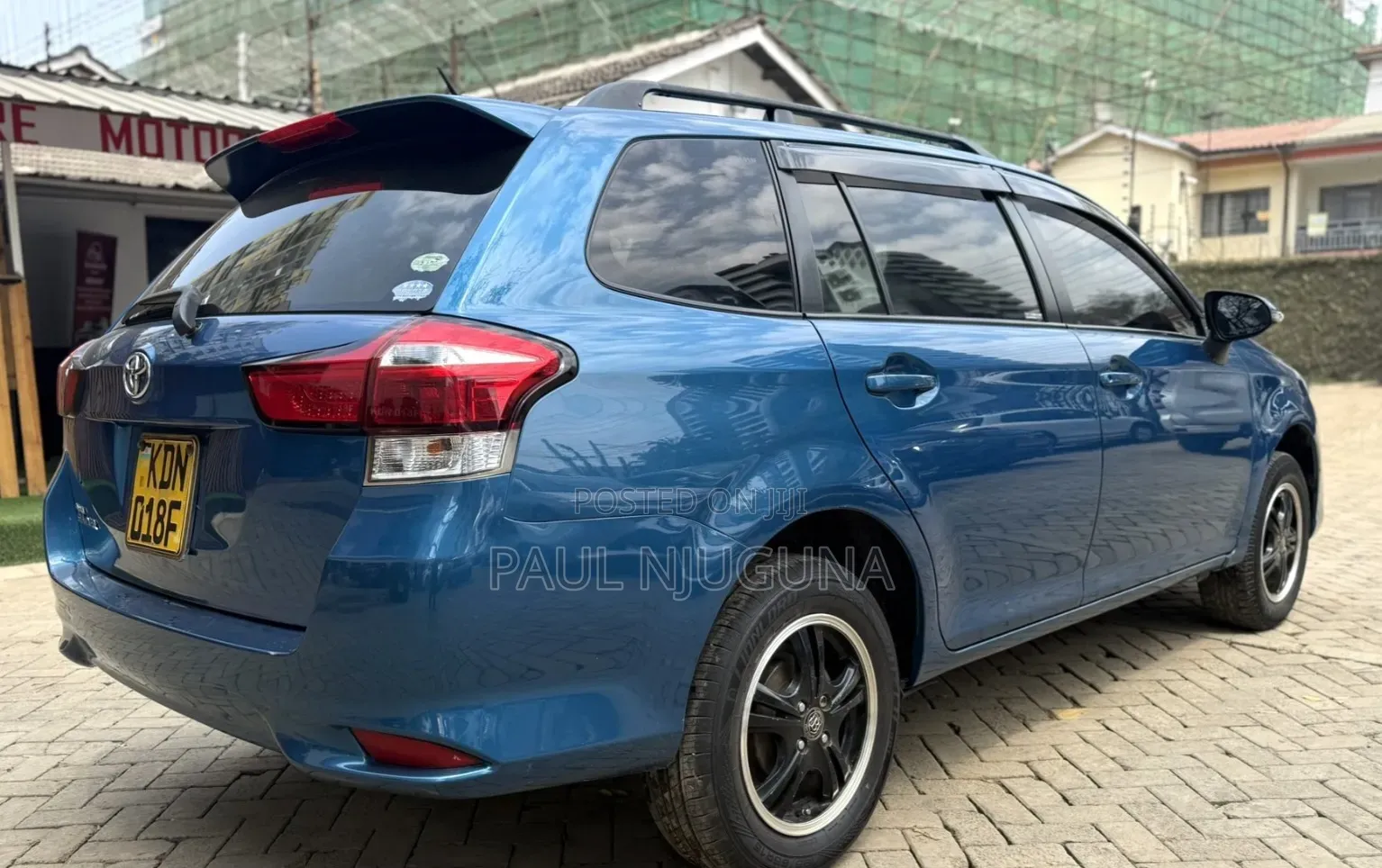 Toyota Corolla Fielder 2015 Blue