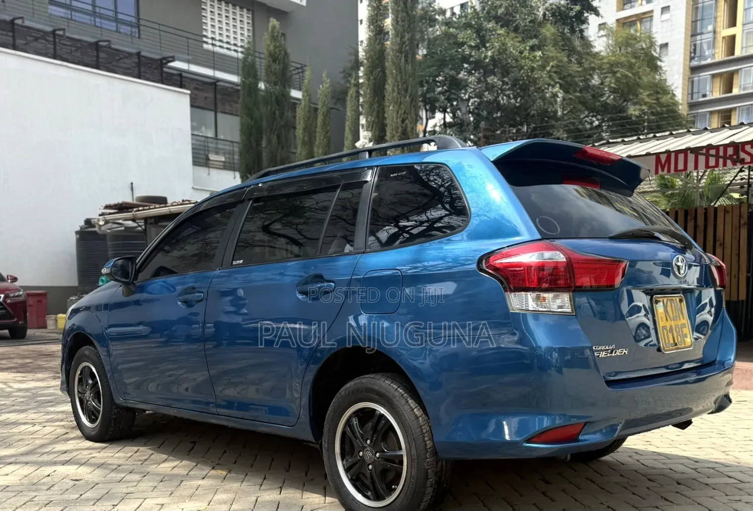 Toyota Corolla Fielder 2015 Blue