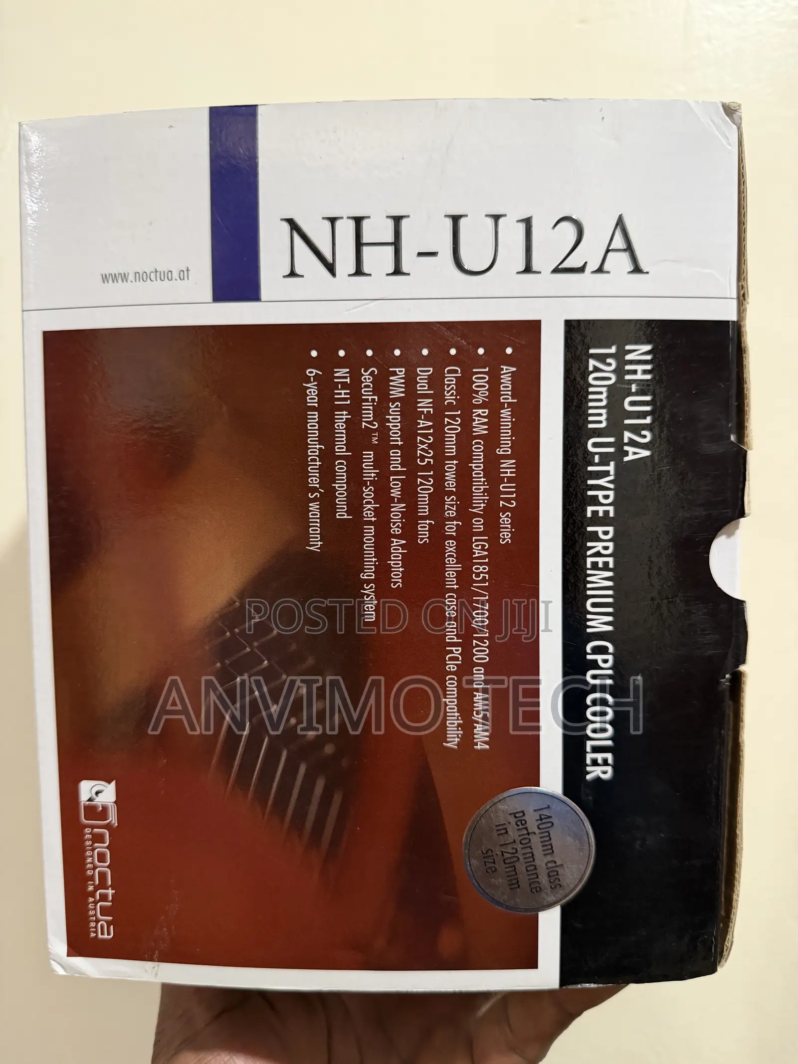 Noctua NH-U12A, Quiet High-Performance Single Tower CPU Cooler