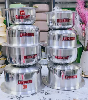 8pcs Redberry Sufuria