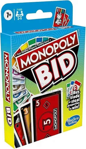 Monopoly Bid Game