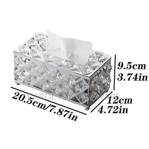 Crystal Servitte Box/ Crystal Sparkle Servitte Holder