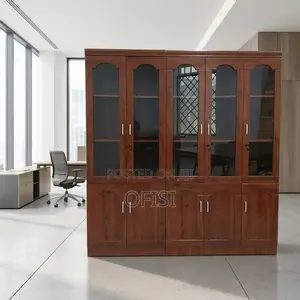 Office Cabinet; 5 Door Wooden Office Cabinet
