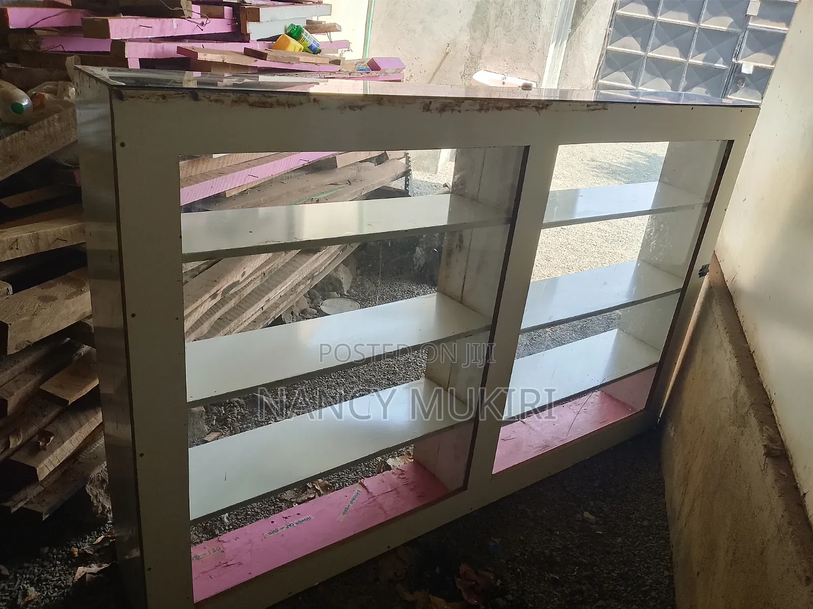 Shop Shelf Glass Display