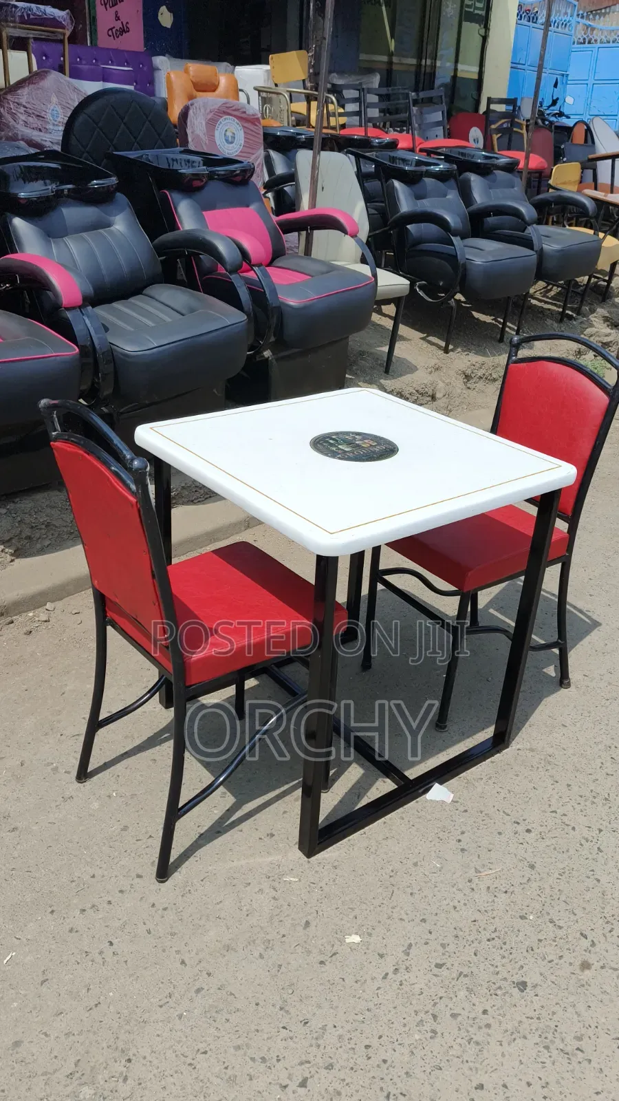 2 Seats and 1 Restaurant Table
