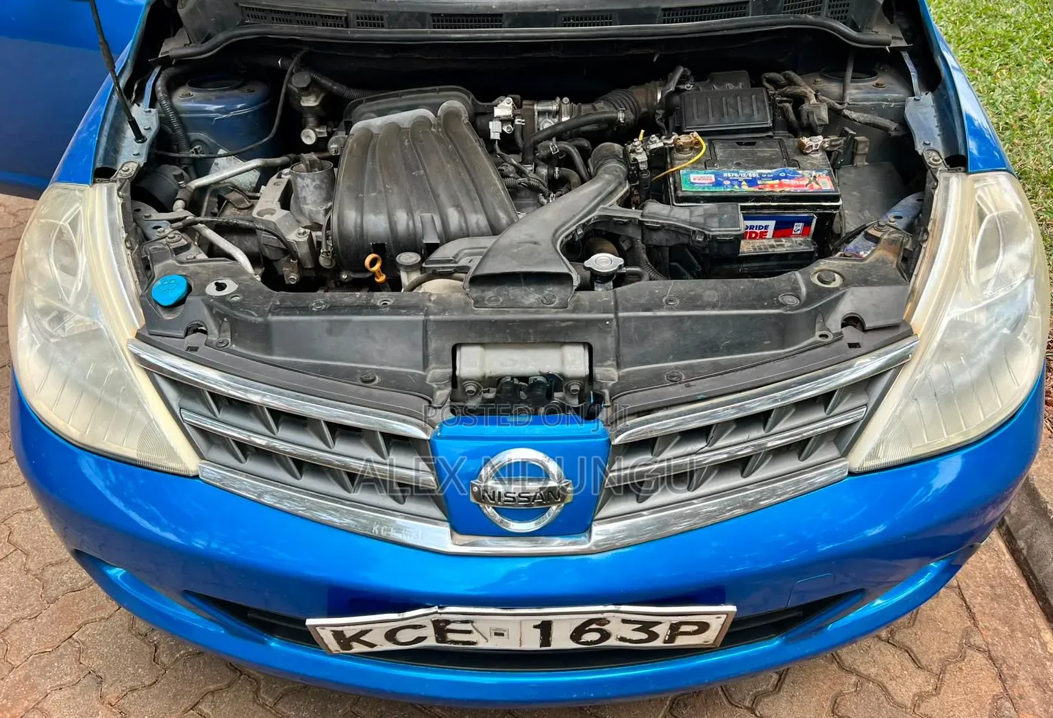 Nissan Tiida 2009 Blue