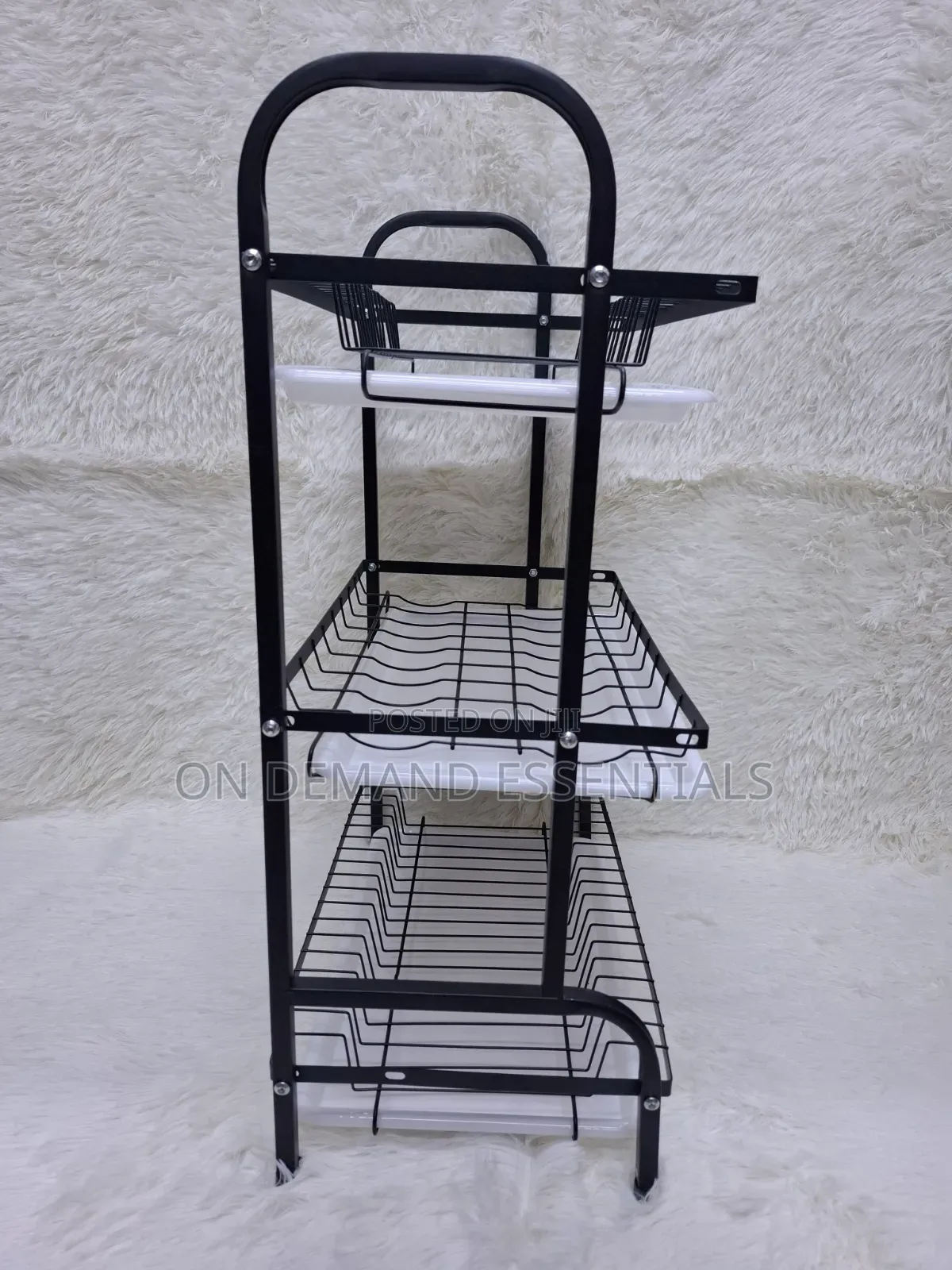 3 Tier High Quality Carbon Steel Dish Rack
