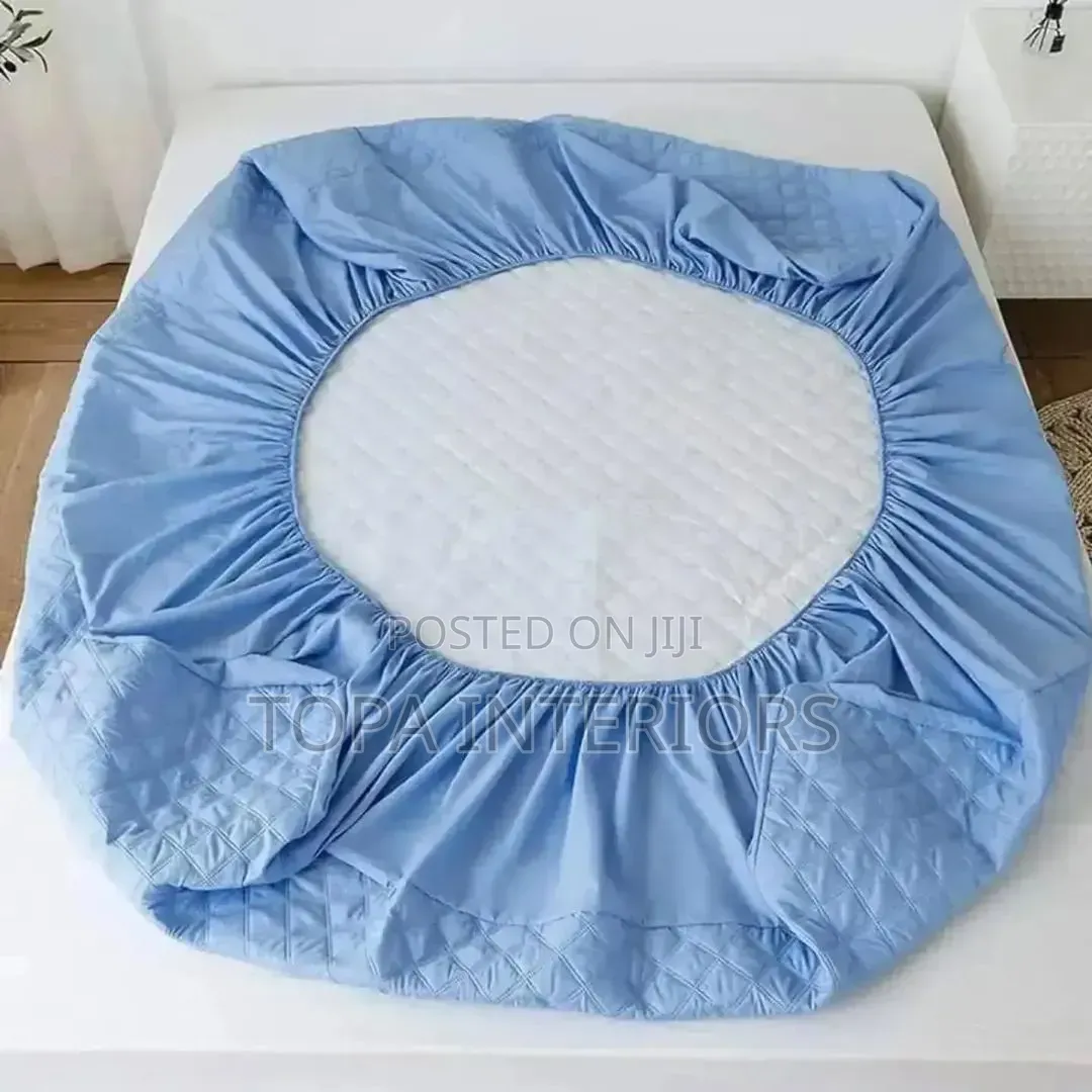 Sky Blue Premium Waterproof Mattress Protector Covers