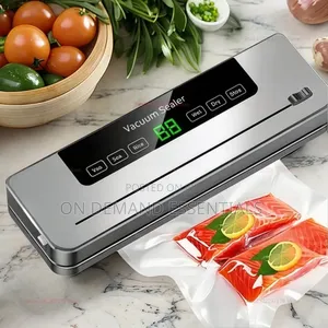 Electric Vacuum Sealer Machine With 50pcs Free Packaging Papers