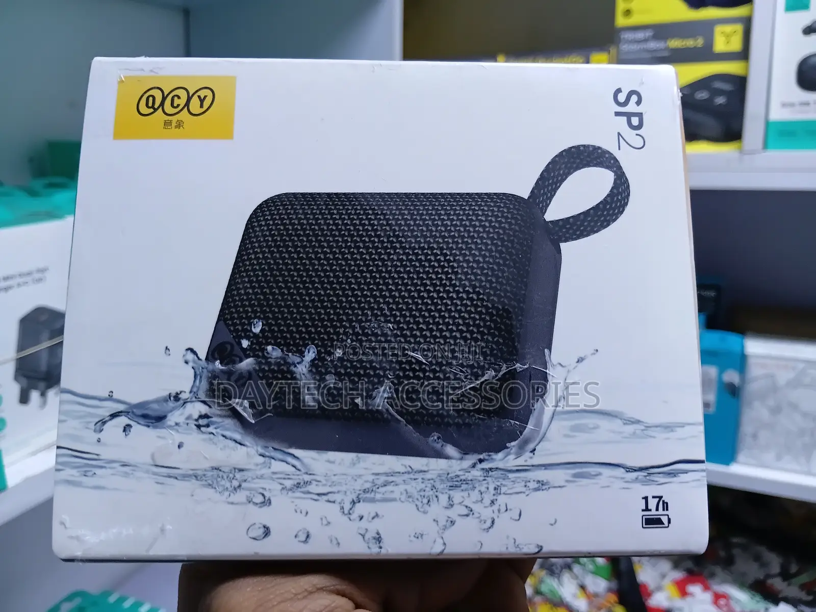 This Is a QCY SP2 Bluetooth Speaker