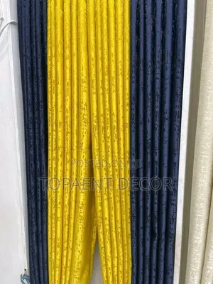 Beautiful Mustard Yellow Mix and Match Curtains