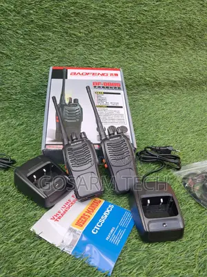Baofeng 888s Radio Call With Earpiece Upto 5km -2Pieces