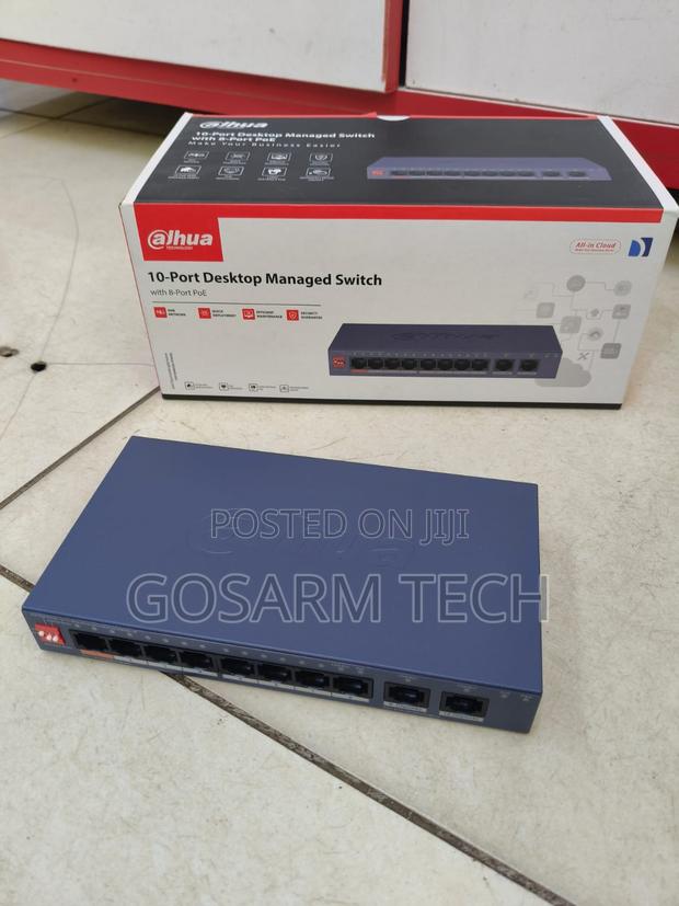 Dahua 8port Poe Switch Managed 8 Port Switch