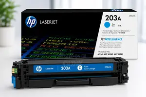 HP 203A Cyan Original LaserJet Toner Cartridge - CF541A